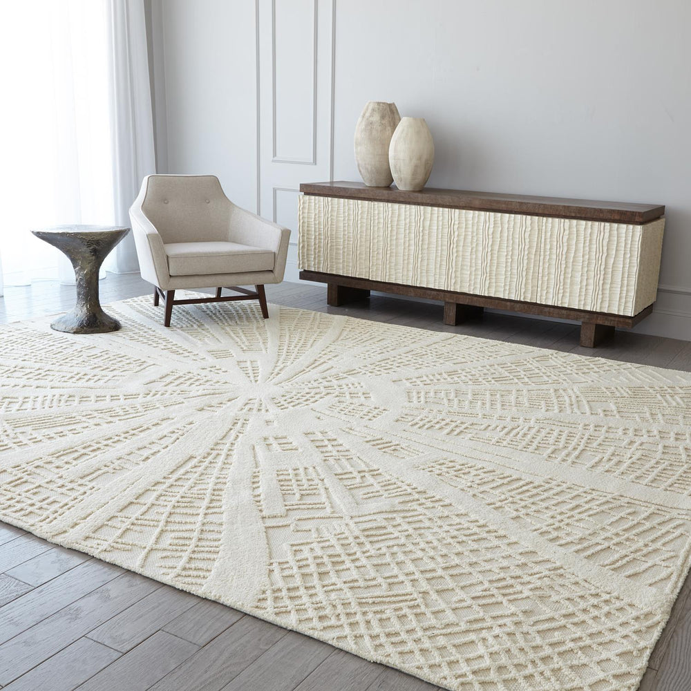 Vortex Rug-Ivory/Ivory-11' x 14'-Global Views-GVSA-7.91384-Rugs-2-France and Son