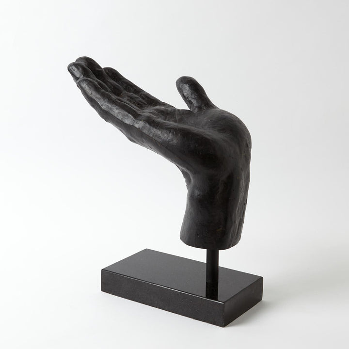 Hand Sculpture-Global Views-GVSA-8.80448-Decorative ObjectsOpen Hand-4-France and Son