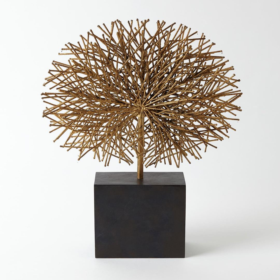 Tumble Weed Sculpture-Global Views-GVSA-7.80557-Decorative ObjectsLarge-Gold Leaf-3-France and Son