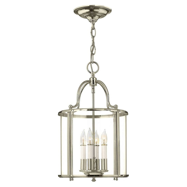 Foyer Gentry - Medium Single Tier-Hinkley Lighting-HINKLEY-3474PN-PendantsPolished Nickel-2-France and Son