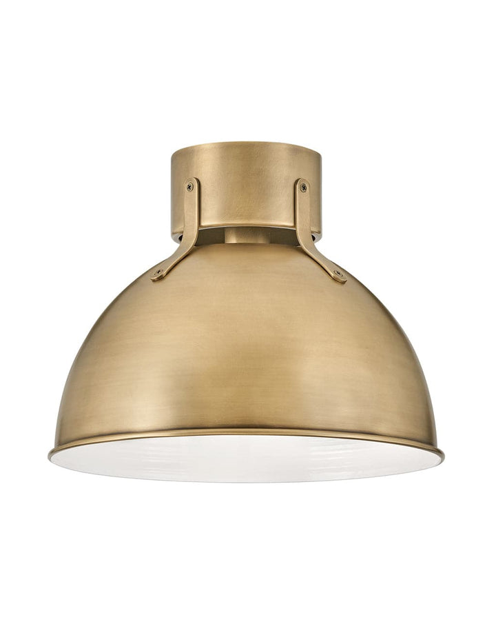 Foyer Argo - Small Flush Mount-Hinkley Lighting-HINKLEY-3481HB-Flush MountsHeritage Brass-2-France and Son