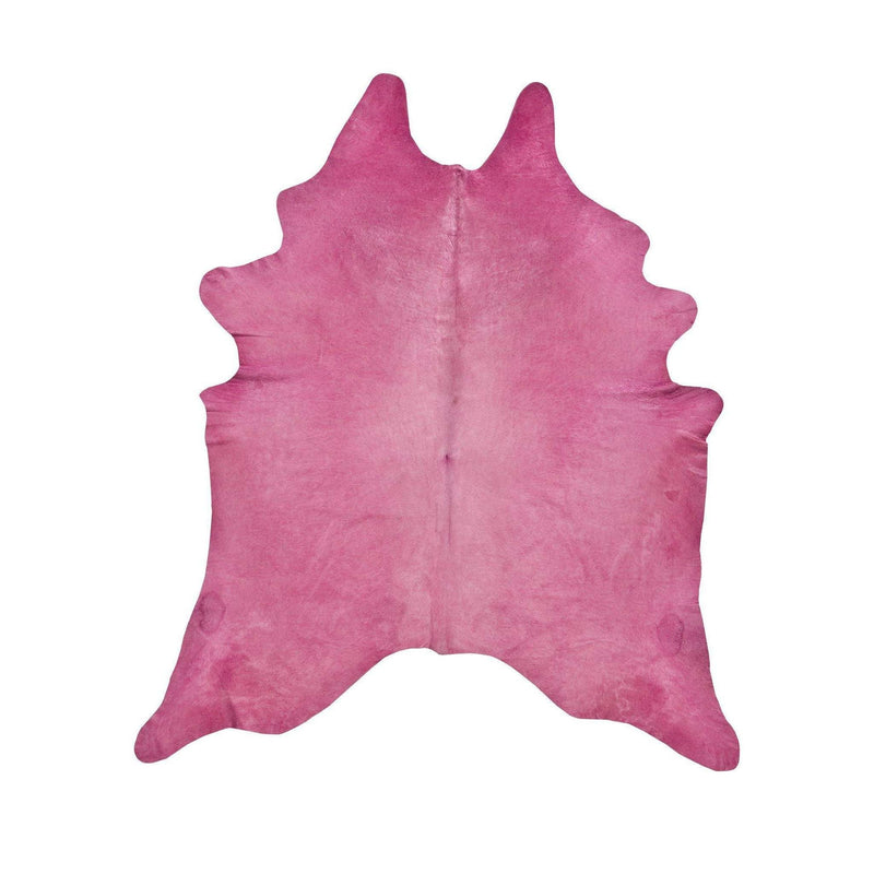 Pink Dyed Cowhide