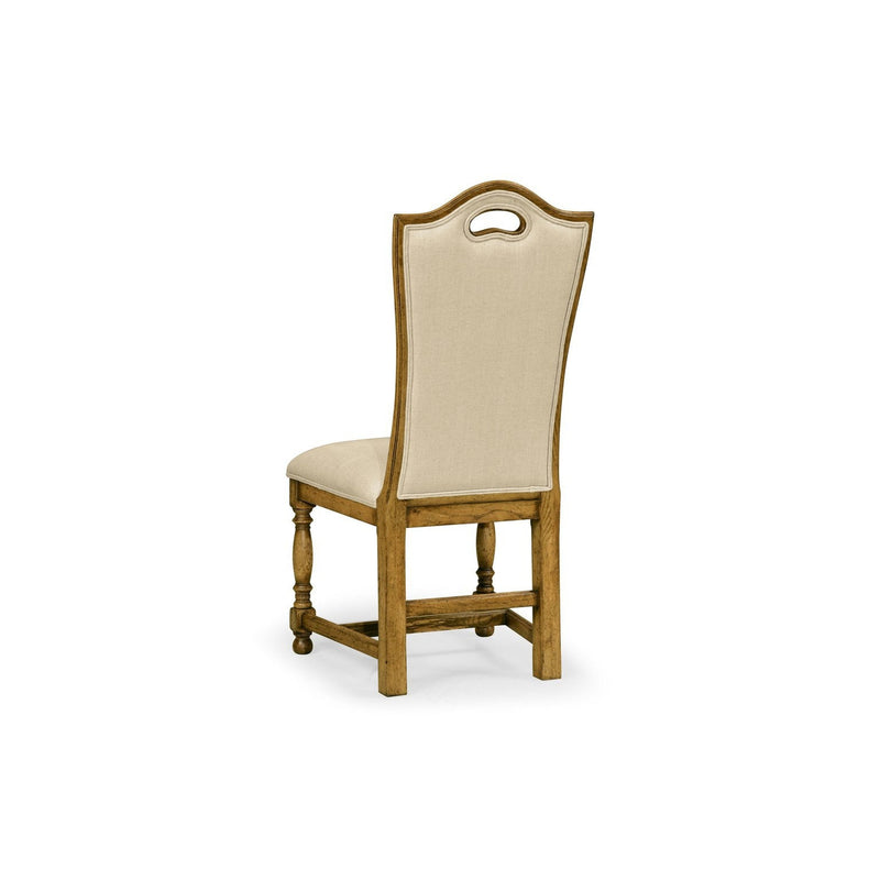 Casual High Back Side Chair-Jonathan Charles-JCHARLES-493381-SC-DTM-F400-Dining ChairsMedium Driftwood & Shambala-2-France and Son