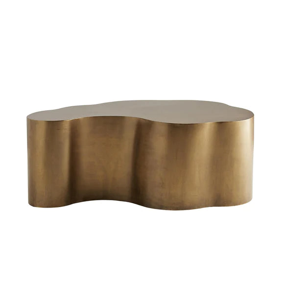 Meadow Coffee Table-Arteriors Home-ARTERIORS-2100-Coffee TablesAntique Brass-1-France and Son