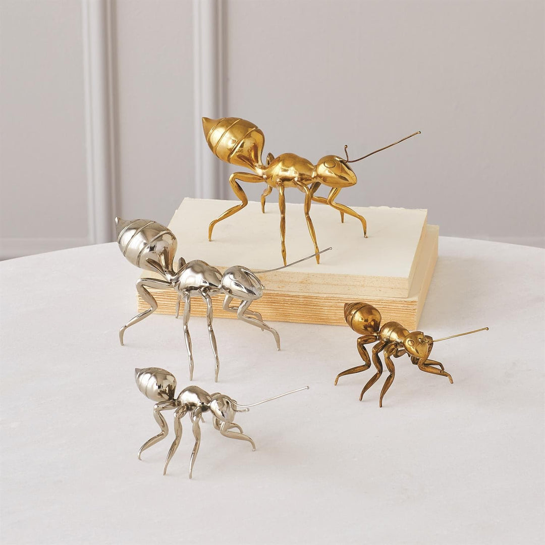 Pharaoh Ant - Large-Global Views-GVSA-8.82606-Decorative ObjectsAntique Nickel-5-France and Son