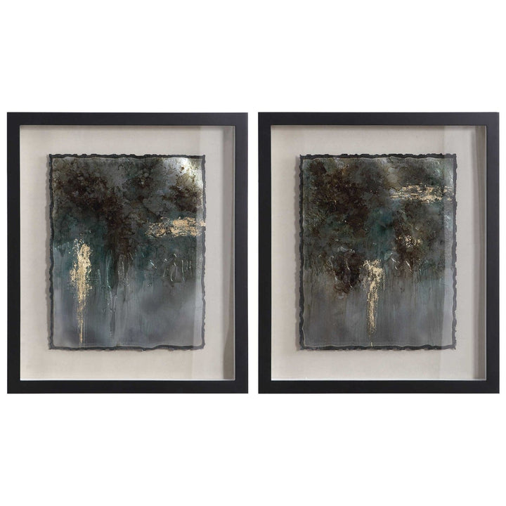 Rustic Patina Framed Prints - Set of 2-Uttermost-UTTM-35366-Wall Art-1-France and Son