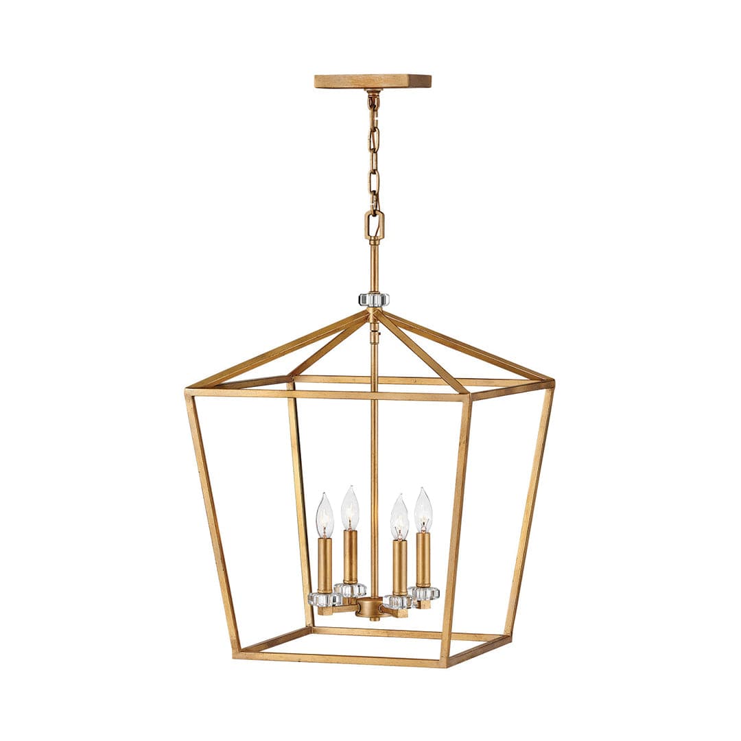 Stinson Chandelier Ceiling Light-Hinkley Lighting-HINKLEY-3536DA-Chandeliers4 Light-18"-Distressed Brass-9-France and Son