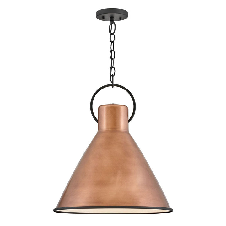 Winnie Medium Pendant-Hinkley Lighting-HINKLEY-3555AP-PendantsAntique Copper with Textured Black accents-1-France and Son