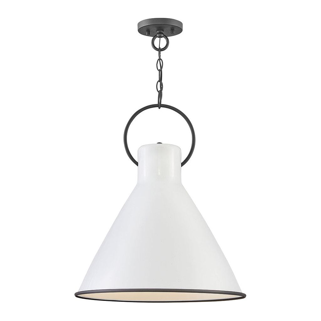 Winnie Medium Pendant-Hinkley Lighting-HINKLEY-3555PT-PendantsPolished White-5-France and Son