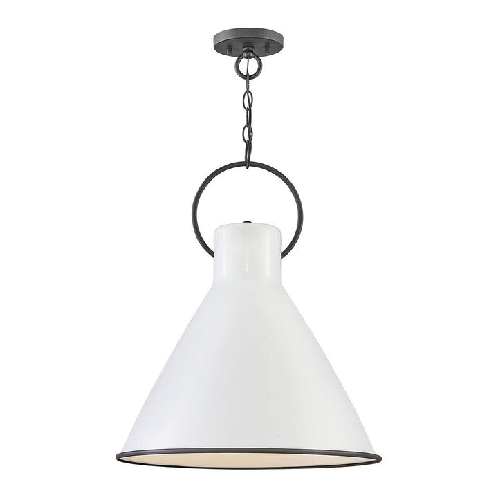 Winnie Medium Pendant-Hinkley Lighting-HINKLEY-3555PT-PendantsPolished White-5-France and Son