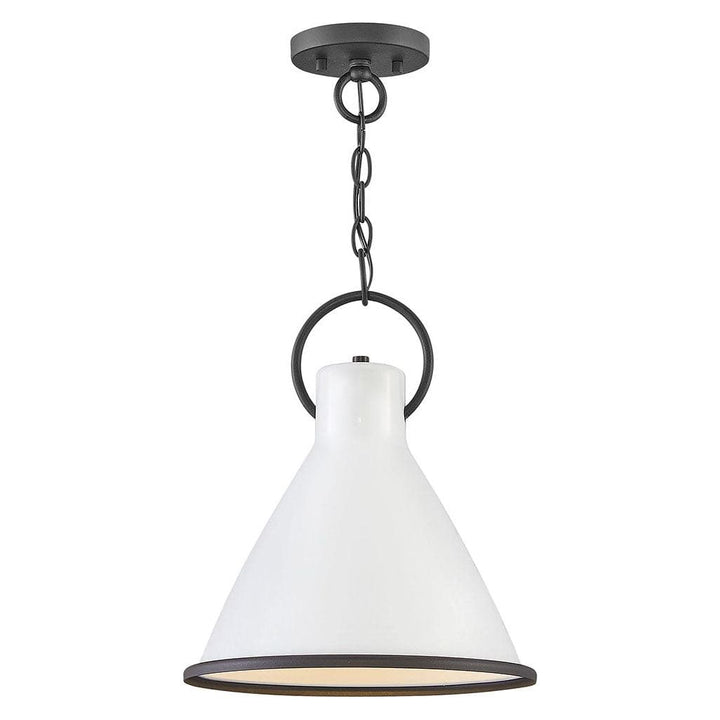 Winnie Small Pendant-Hinkley Lighting-HINKLEY-3557PT-PendantsPolished White-3-France and Son