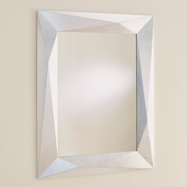 Angular Mirror-Global Views-GVSA-3.31539-MirrorsSilver Leaf-2-France and Son