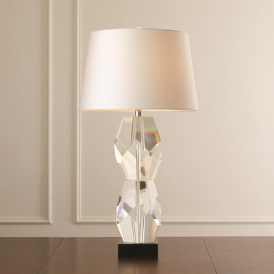 Facet Block Lamp - Double-Global Views-GVSA-8.82699-Table Lamps-2-France and Son