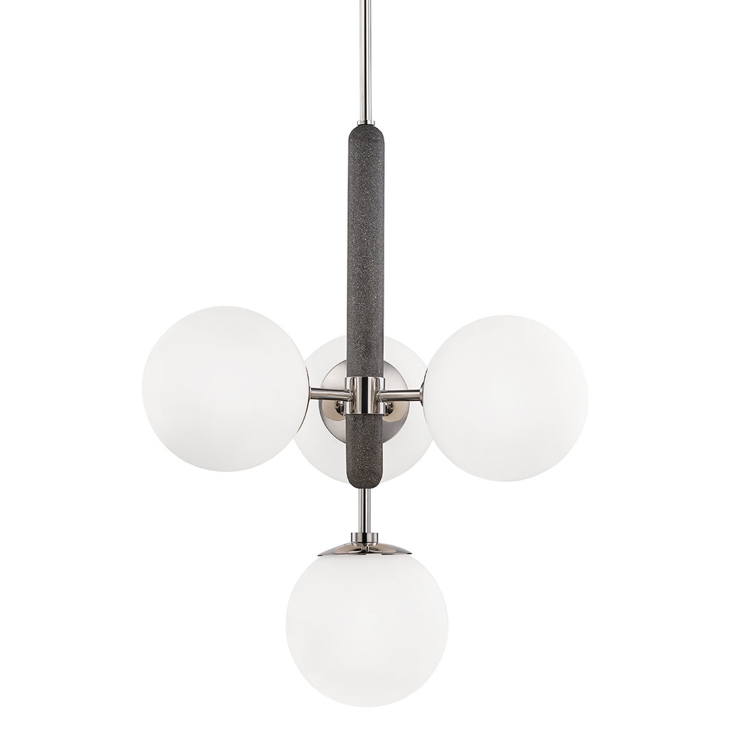 Brielle 4 Light Chandelier-Mitzi-HVL-H289804-PN-ChandeliersPolished Nickel-2-France and Son