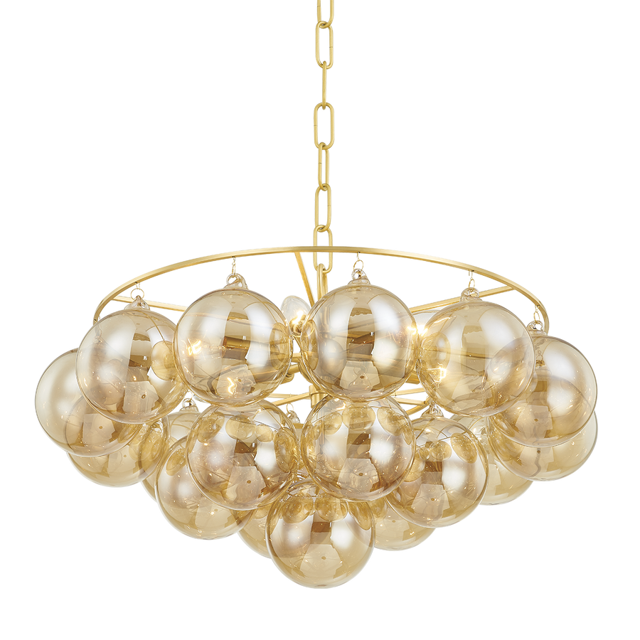 Mimi 6 Light Chandelier-Mitzi-HVL-H711806-AGB-Chandeliers-1-France and Son