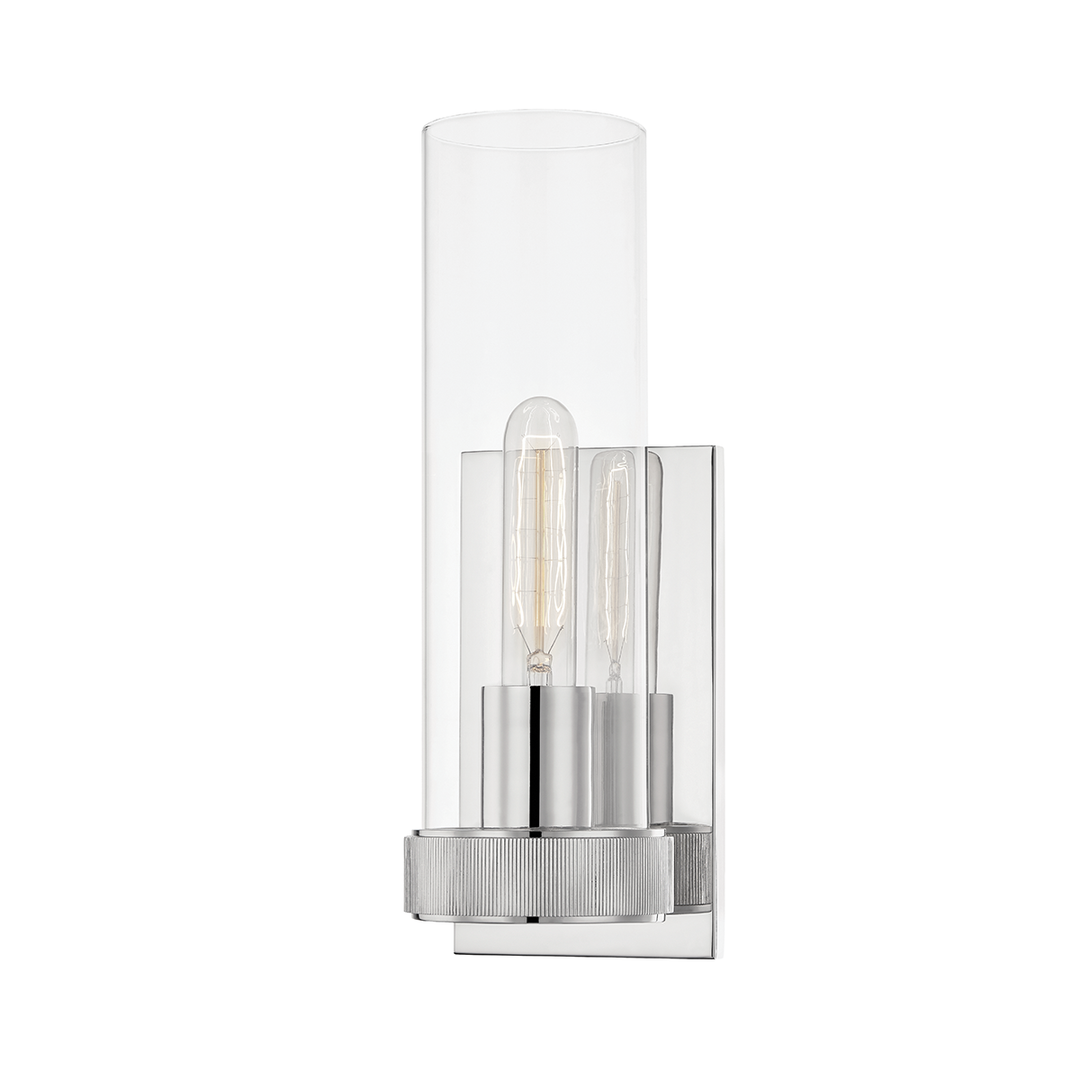 Briggs - 1 Light Wall Sconce-Hudson Valley-HVL-5301-PN-Wall LightingPolished Nickel-3-France and Son