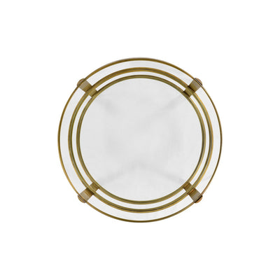 Cosmo Round End Table-Jonathan Charles-JCHARLES-495011-LAB-Side TablesAntique Brass-4-France and Son