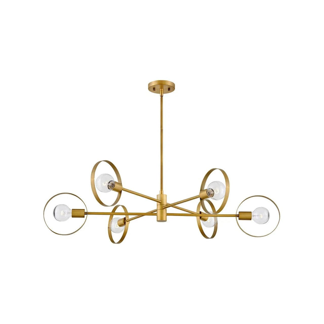 Desi Large Single Tier-Hinkley Lighting-HINKLEY-37296LCB-Chandeliers-1-France and Son