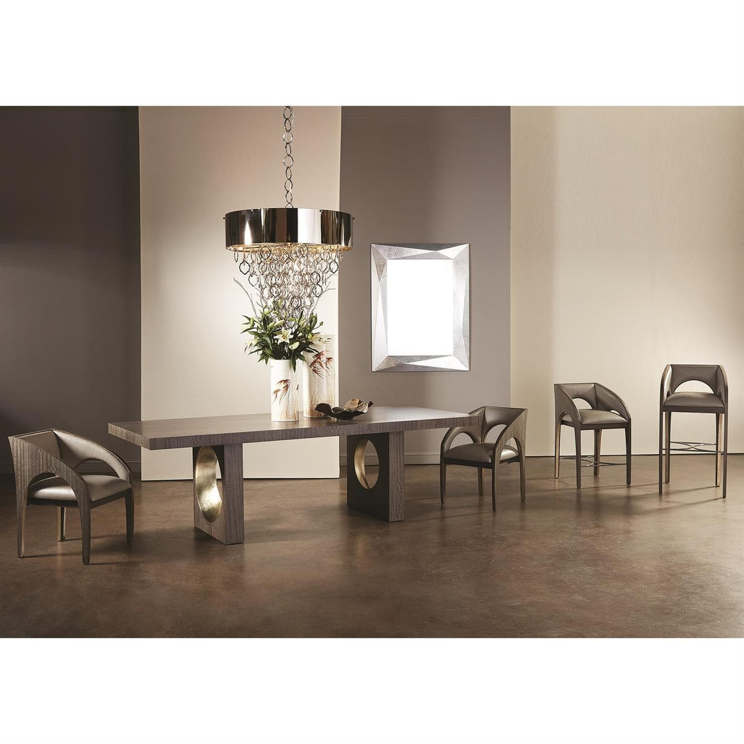 Arches Bar Stool - Grey Leather-Global Views-GVSA-DJ2.20001-Bar Stools-4-France and Son