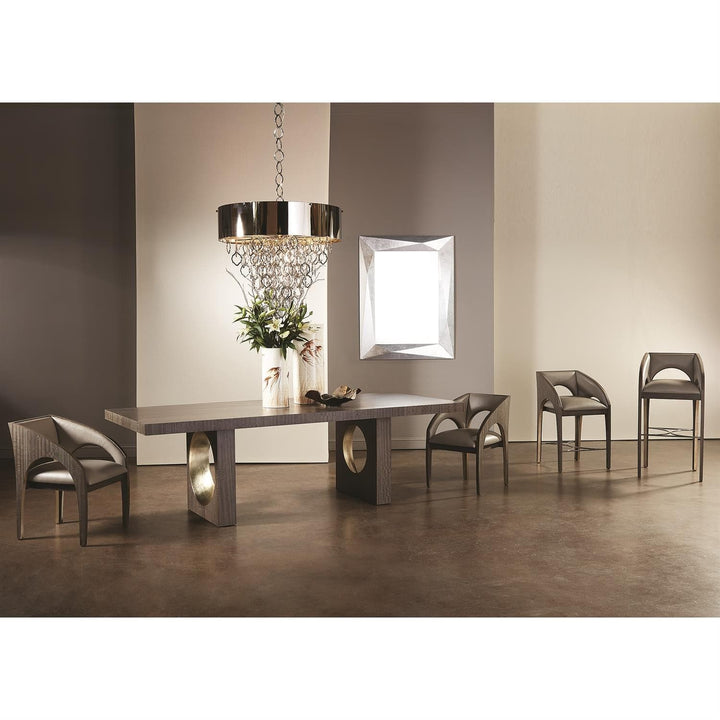 Arches Bar Stool - Grey Leather-Global Views-GVSA-DJ2.20001-Bar Stools-4-France and Son