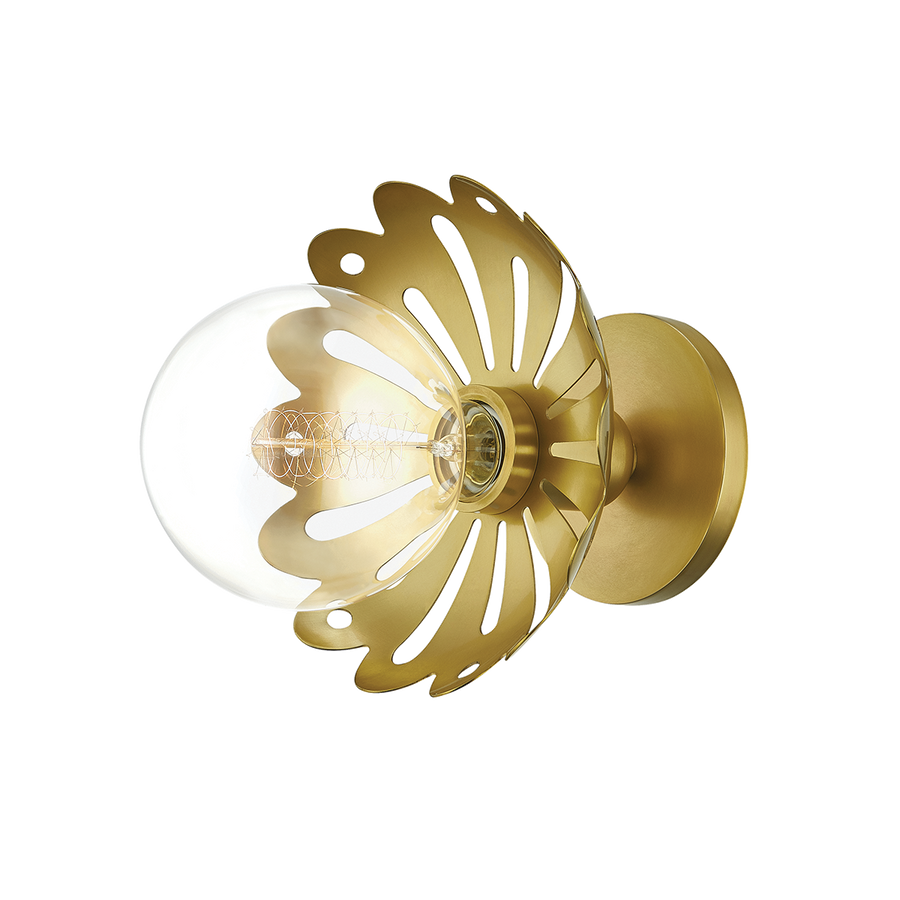 Alyssa 1 Light Wall Sconce-Mitzi-HVL-H353101-AGB-Outdoor Wall SconcesAged Brass-1-France and Son