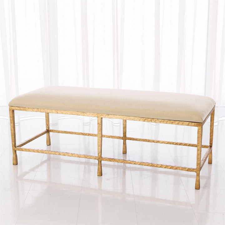 Quad Pod Bench-Global Views-GVSA-7.80429-BenchesGold Leaf-2-France and Son