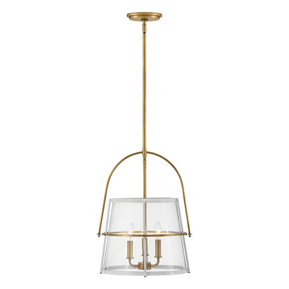 Tournon Medium Pendant-Hinkley Lighting-HINKLEY-38113HB-PT-PendantsPolished White Accents-2-France and Son