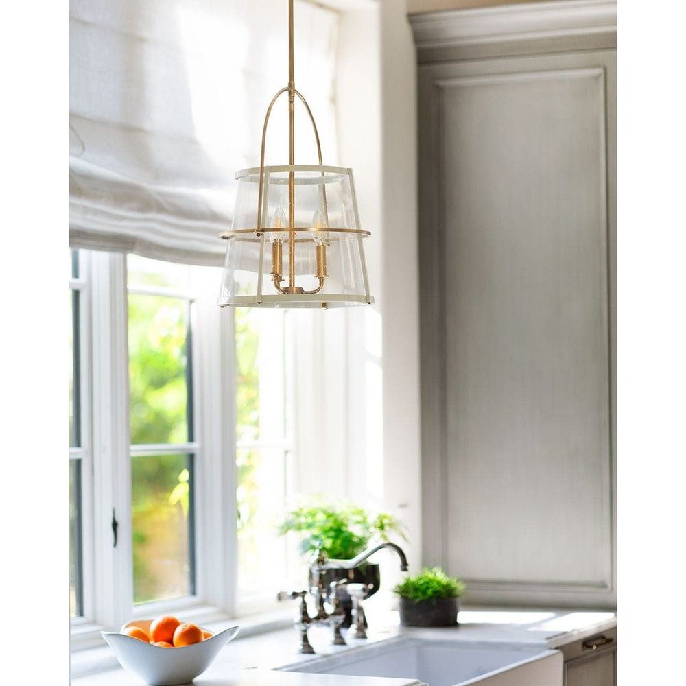 Tournon Medium Pendant-Hinkley Lighting-HINKLEY-38113HB-PendantsBlack accents-3-France and Son