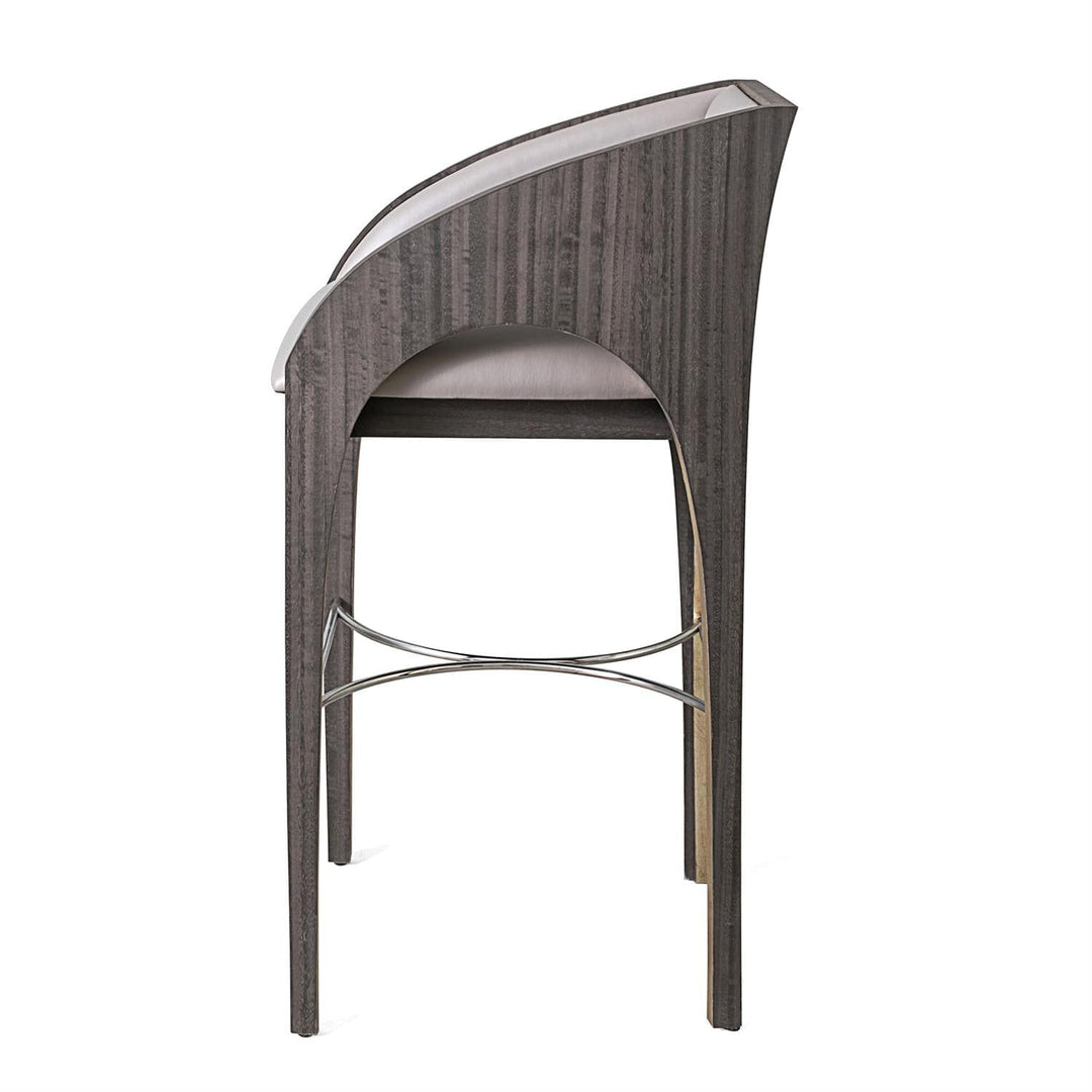 Arches Bar Stool-Global Views-GVSA-DJ2.20001-Bar StoolsGrey Leather-6-France and Son