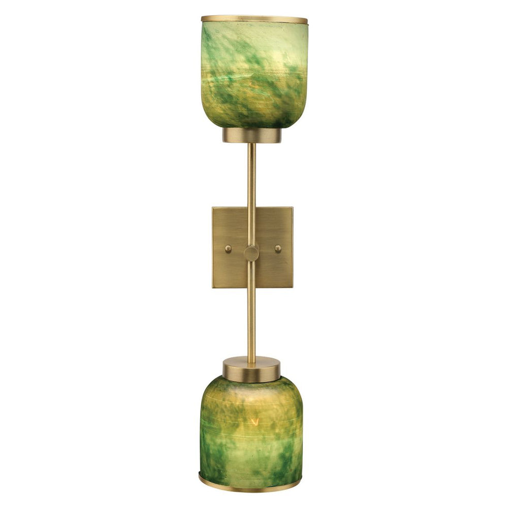 Vapor Double Sconce-Jamie Young-JAMIEYO-4VAPO-DBAQ-Wall Lighting-2-France and Son