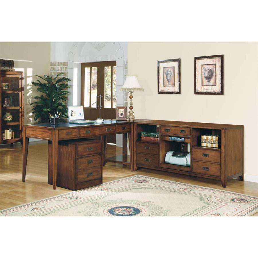 Danforth Executive Leg Desk-Hooker-HOOKER-388-10-458-Desks-1-France and Son
