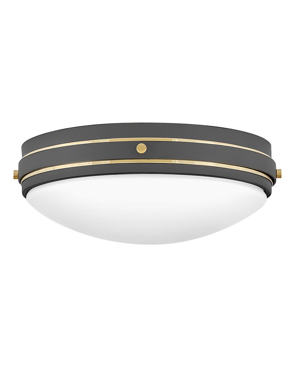 Foyer Oliver - Medium Flush Mount-Hinkley Lighting-HINKLEY-39053DMG-Flush MountsGrey-2-France and Son