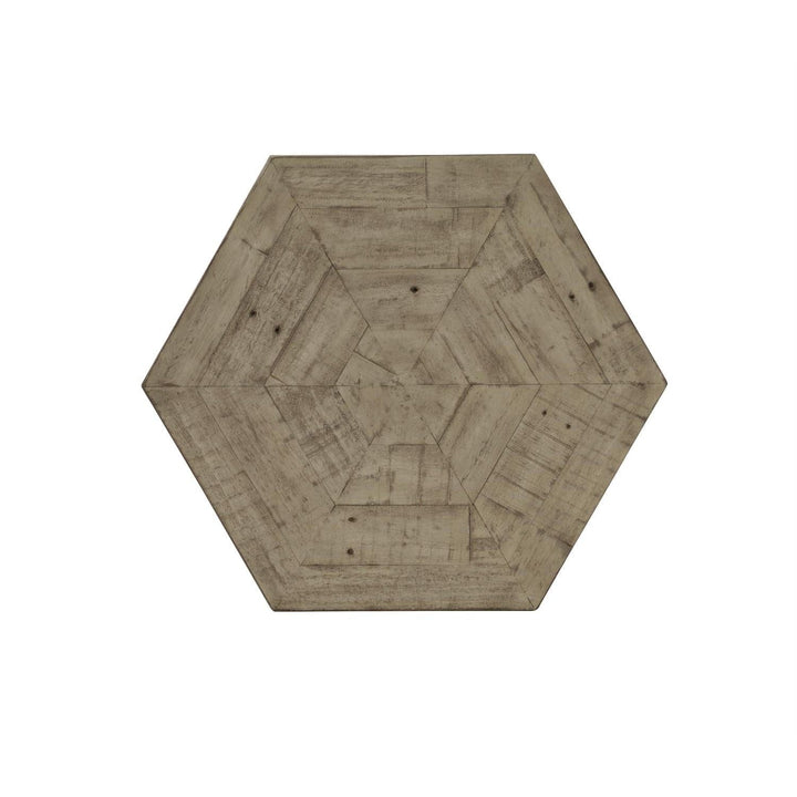 Gresham Side Table Hexagonal-Bernhardt-BHDT-398124G-Side Tables-2-France and Son