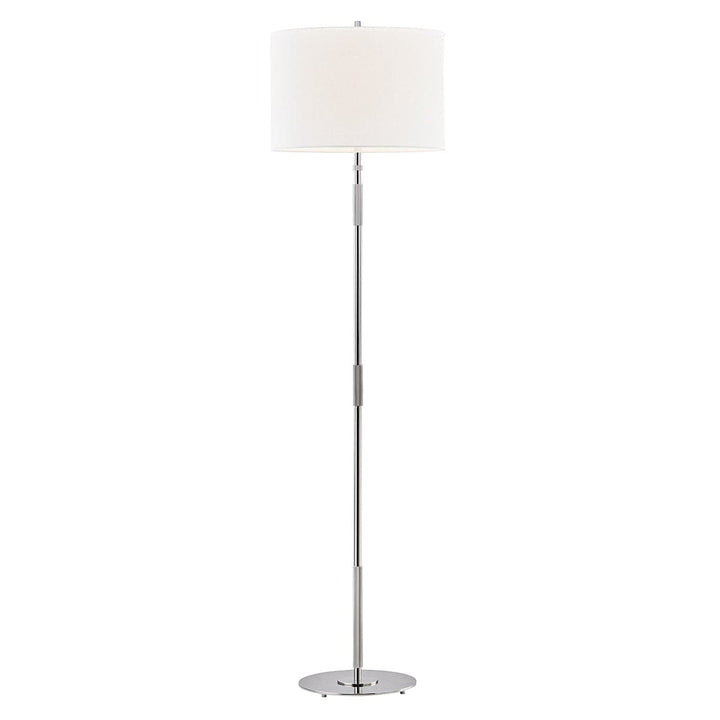 Bowery Floor Lamp-Hudson Valley-HVL-L3724-PN-Floor LampsPolished Nickel-3-France and Son