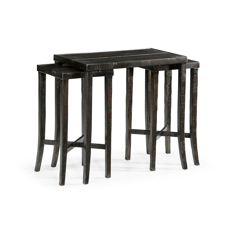 Nesting Cocktail Tables-Jonathan Charles-JCHARLES-491040-CFW-Coffee TablesCountry Walnut-13-France and Son