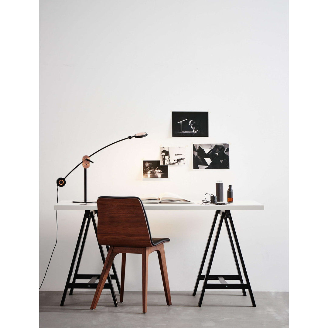 Planet Table Lamp - Matt Black + Copper-Seed Design-SEED-SLD-100DRTE-CPR-Table Lamps-7-France and Son
