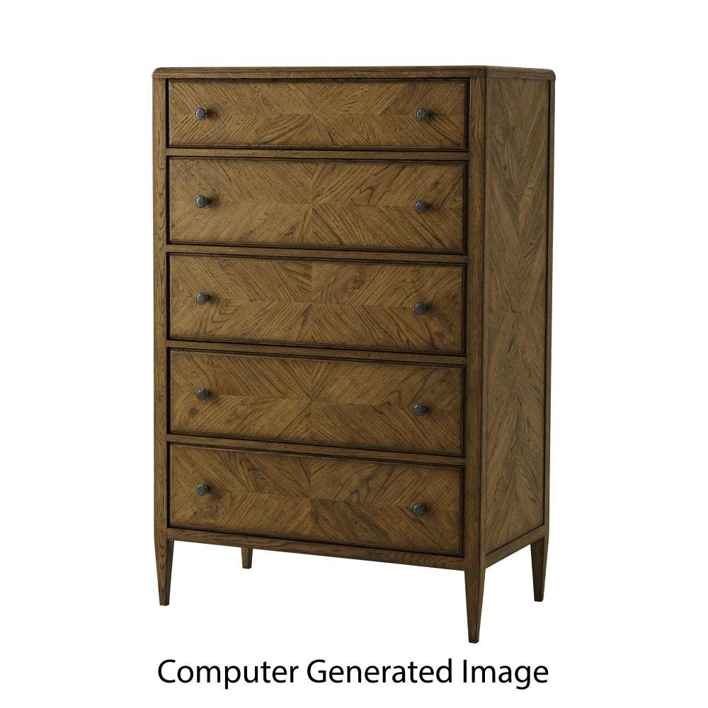Nova Tall Chest-Theodore Alexander-THEO-TAS60037.C254-Dressers-1-France and Son