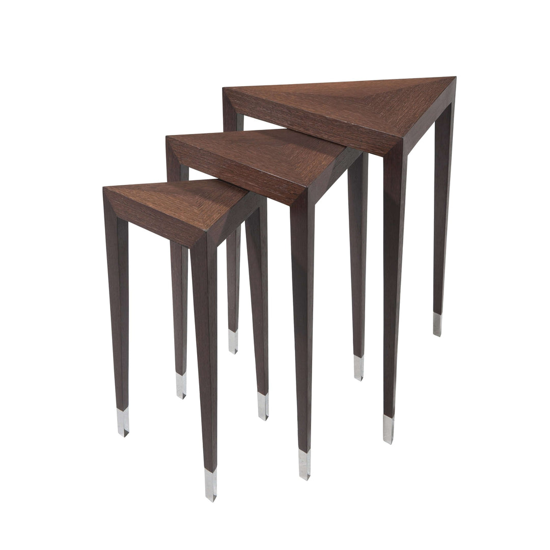 Triangulate Nest of Tables-Theodore Alexander-THEO-5005-862-Side Tables-1-France and Son