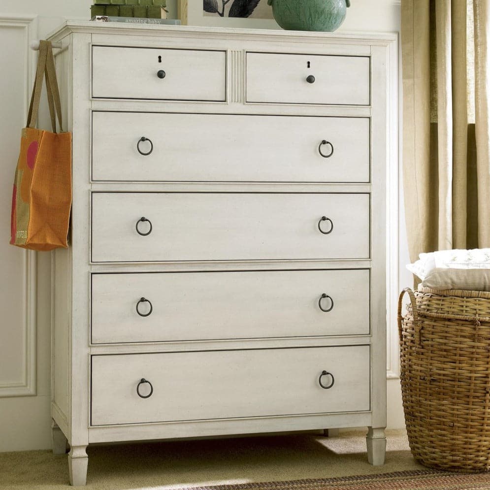 Summer Hill Collection - Drawer Chest-Universal Furniture-UNIV-986140-DressersDusk Grey-5-France and Son