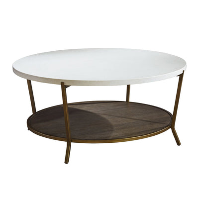 Playlist Collection - Round Cocktail Table-Universal Furniture-UNIV-507818-Coffee Tables-1-France and Son