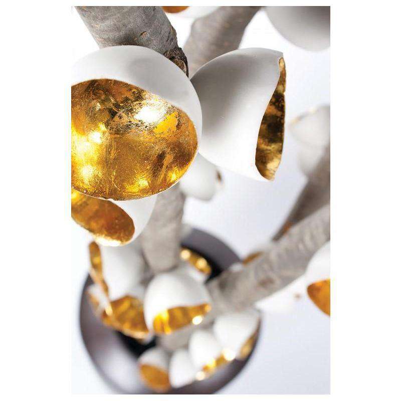 Seed Wall Play Gold Set Of 20 by Gold Leaf Design Group Wall Art