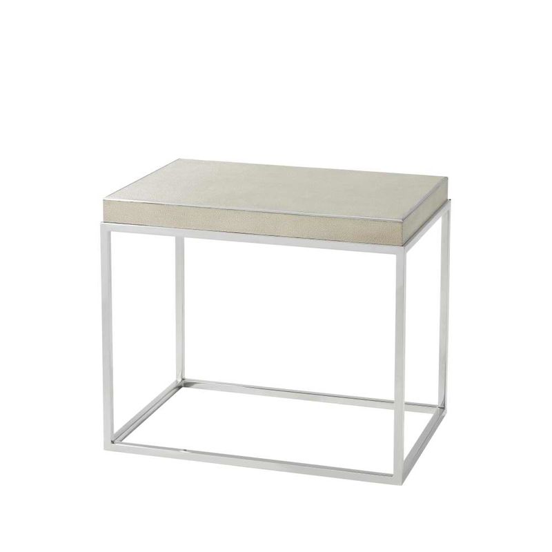 Fisher Side Table-Theodore Alexander-THEO-TAS50036.C095-Side TablesOvercast-1-France and Son