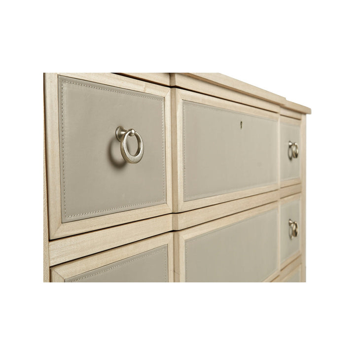 Neap Leather Front Chest-Jonathan Charles-JCHARLES-001-1-900-LWS-Dressers-2-France and Son