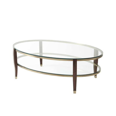 Seeing Double Cocktail Table-Theodore Alexander-THEO-5121-081-Coffee Tables-1-France and Son