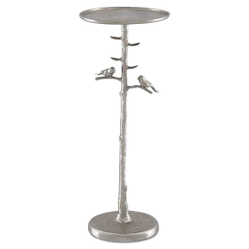 Piaf Drinks Table-Currey-CURY-4000-0064-Side TablesPolished Nickel-4-France and Son