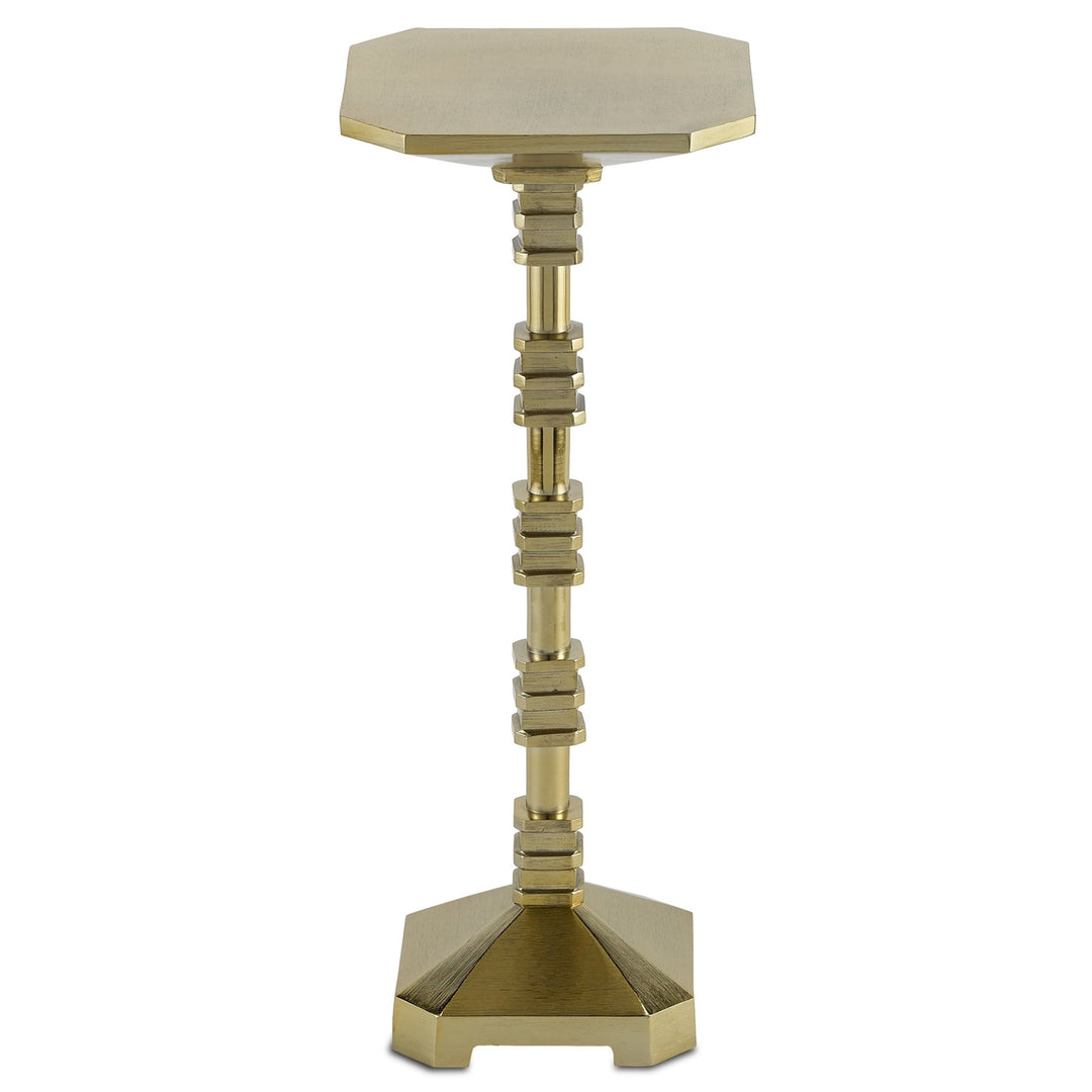 Pilare Drinks Table-Currey-CURY-4000-0107-Side TablesShiny Gold-2-France and Son