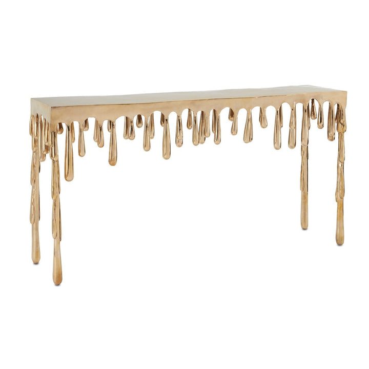 Liquid Gold Console Table-Currey-CURY-4000-0128-Console Tables-2-France and Son