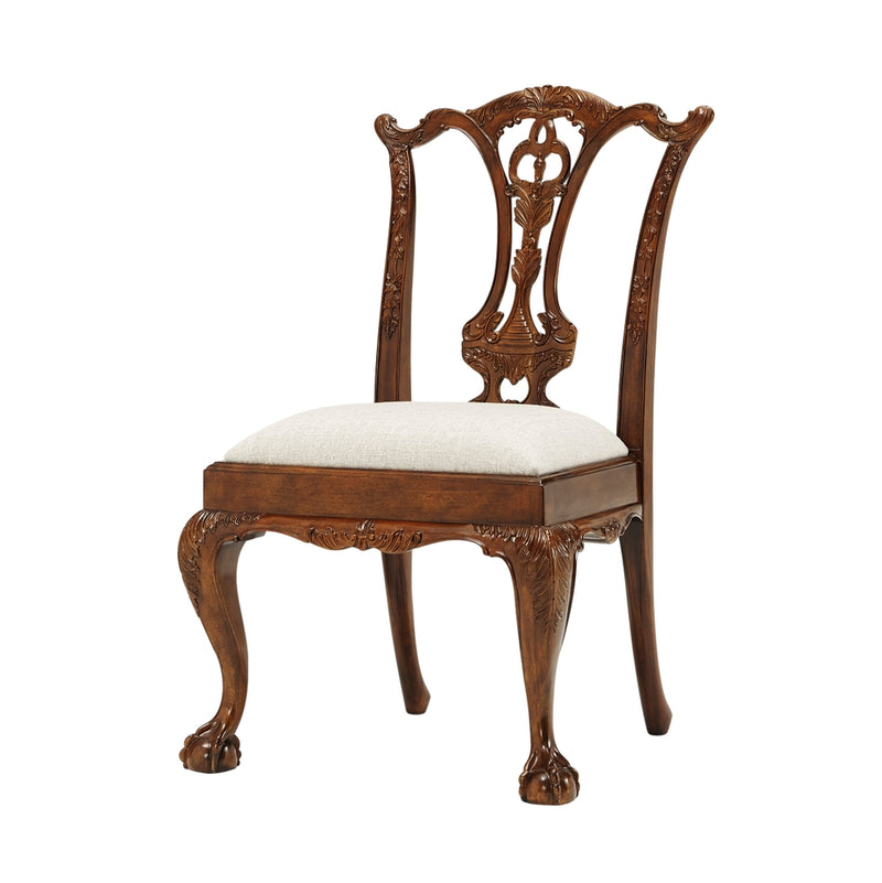 Classic Claw and Ball Side chair - Set of 2-Theodore Alexander-THEO-4000-596.1ARP-Dining Chairs-1-France and Son