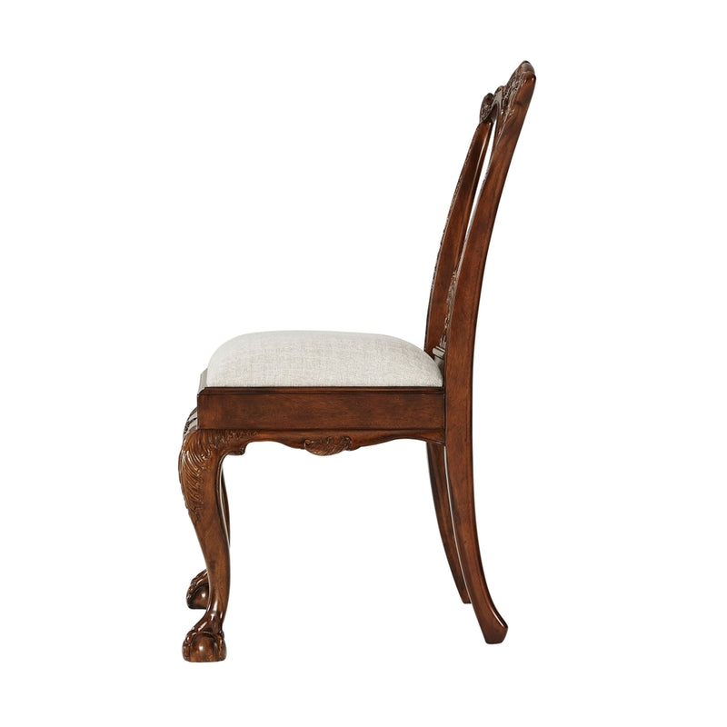 Classic Claw and Ball Side chair - Set of 2-Theodore Alexander-THEO-4000-596.1ARP-Dining Chairs-3-France and Son