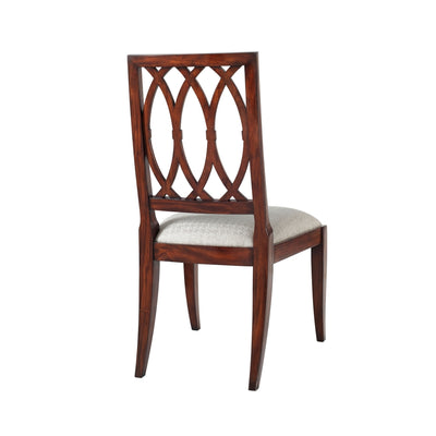 Lady Emily's Invitation Side Chair - Set of 2-Theodore Alexander-THEO-4000-905.1AQP-Dining Chairs-3-France and Son